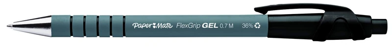 PAPER MATE FlexGrip Lot de 12 stylos à encre gel Noir