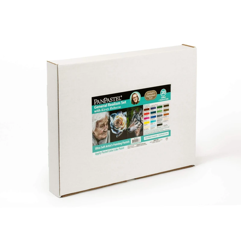 PanPastel Colorfin, Artists Pastels, 20-Color Kirsty Rebecca General Realism Kit (30254)