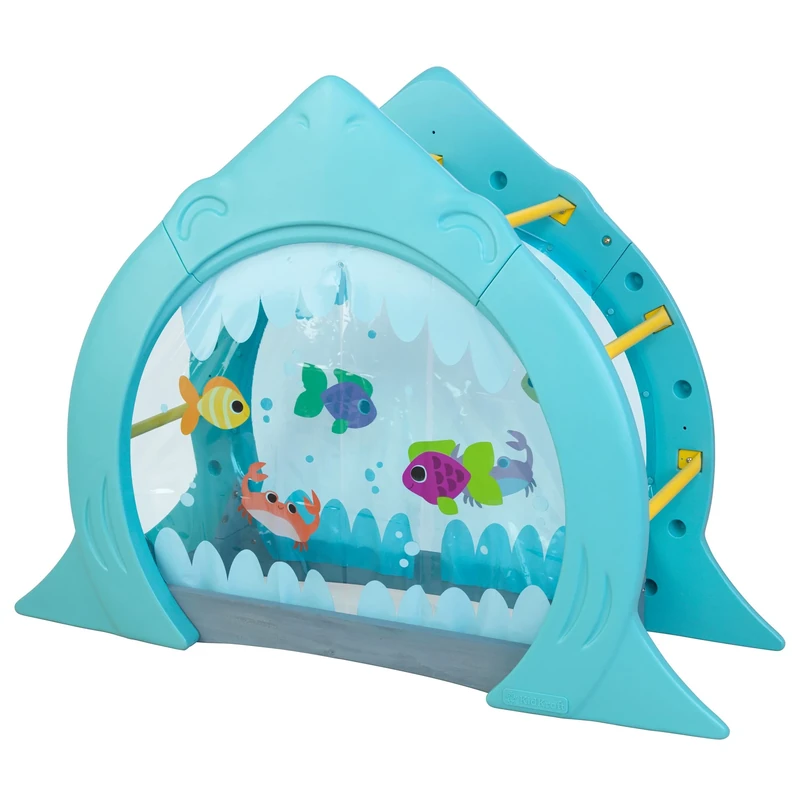 KidKraft Shark Escape Climbing Frame for Kids, Outdoor Play Equipment for Children, 20081 - Image 1