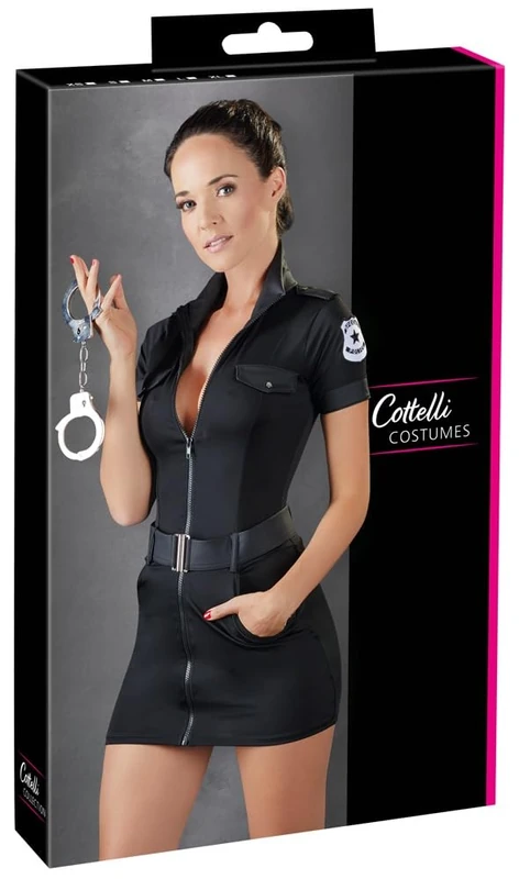 Cottelli Costumes Police Dress Black M