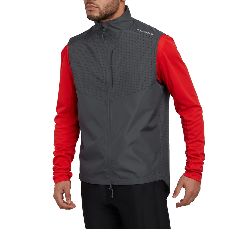 Altura Nightvision Storm Thermal Gilet: Slate, L