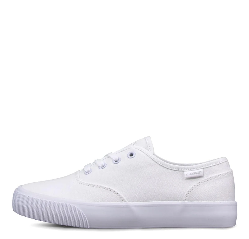 Lugz Women's Lear Classic Canvas Sneaker, White, 9 UK