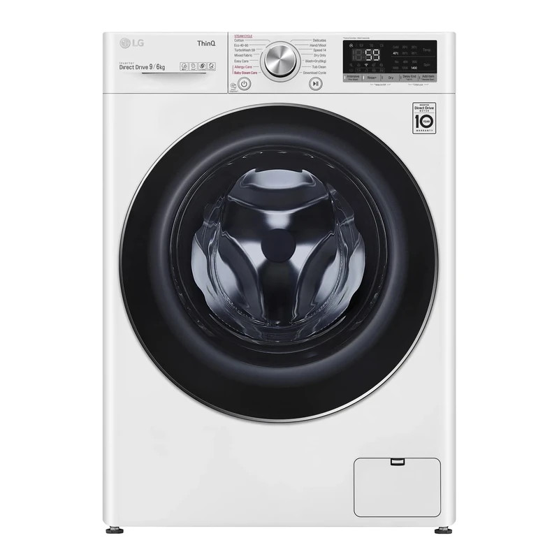 LG V7 FWV796STSE TurboWash 9kg/6kg Freestanding Washer Dryer