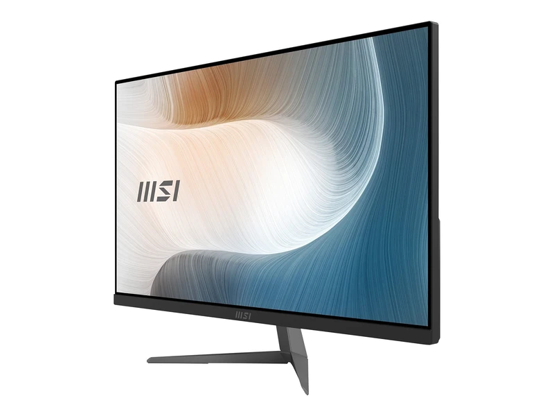 MSI Modern AM271 11M-026EU AIO, 27" IPS FHD, All-in-One Desktop PC, Intel Core i5-1135G7, 8GB RAM, 512GB M.2 SSD, 2.5" HDD Bay, WiFi 6, BT, HDMI, Windows 10, Webcam, Keyboard & Mouse, VESA, Black