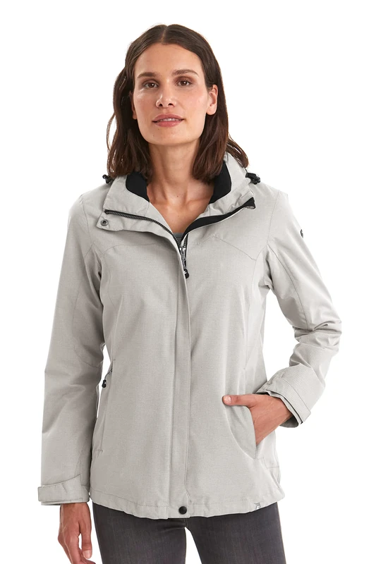 Killtec Women's Inkele functional jacket with zip-off hood