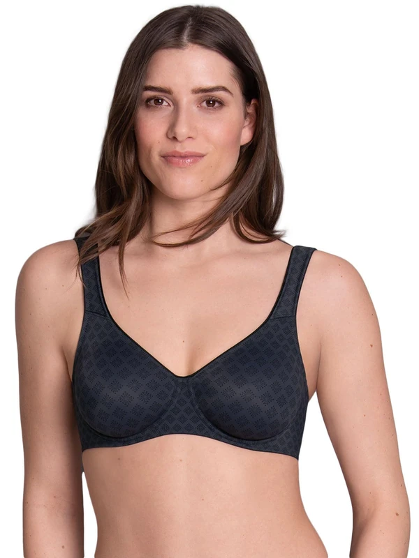 Anita Twin Art 5243 Underwired Bra, Shadow Blue, 34C