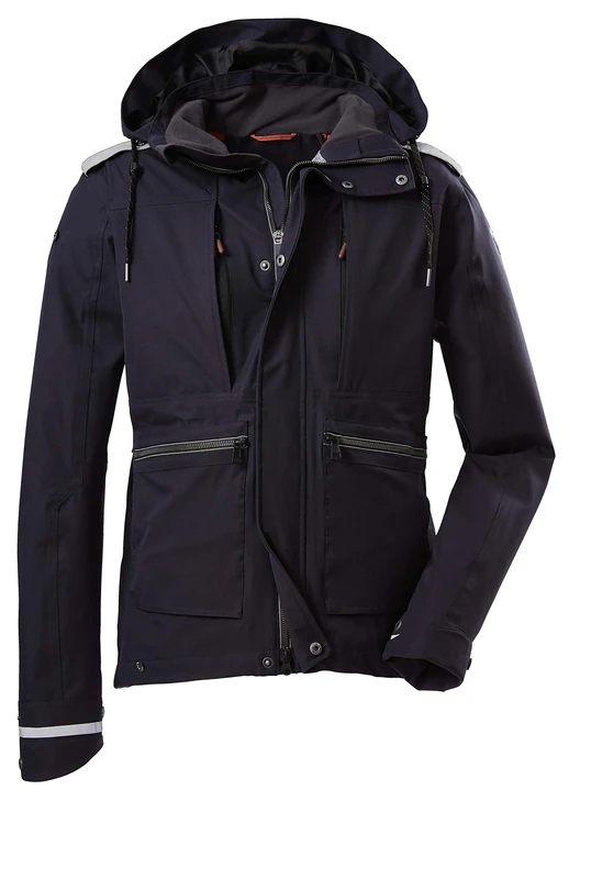 G.I.G.A. DX Women's Dynamic Mn Jcke A Functional Jacket/Cycling Jacket with Zip-Off Hood, womens, Functional jacket/cycling jacket with zip-off hood, 36810-000, dark navy, S