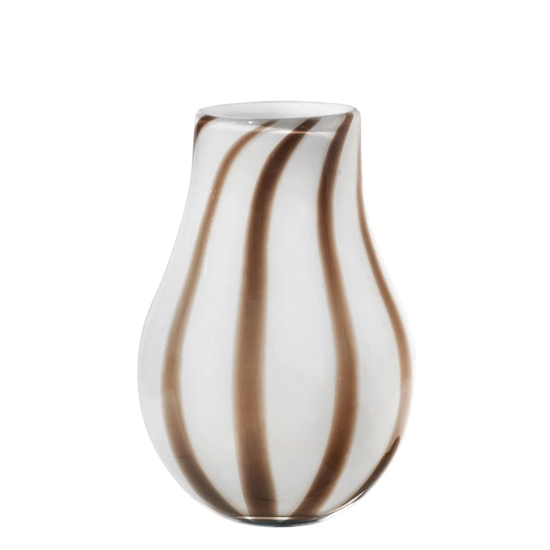 broste Copenhagen Vase, White Taupe, 22