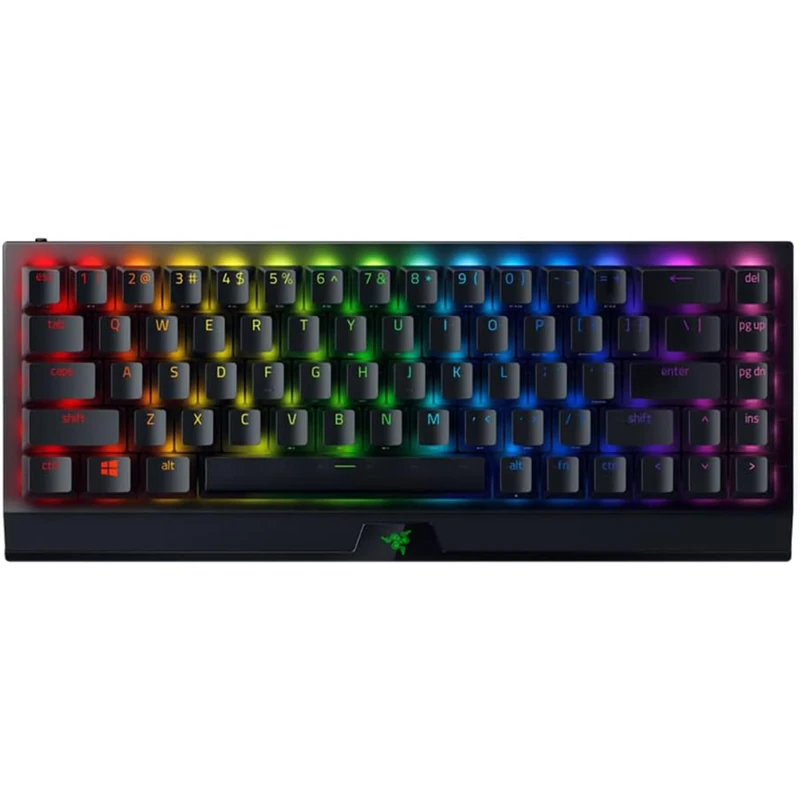 Razer BlackWidow V3 Mini HyperSpeed (Green Switch) - Wireless 65% Mechanical Gaming Keyboard (Clicky Mechanical Switches, Bluetooth, USB-C, Doubleshot ABS Keycaps) US Layout | Black