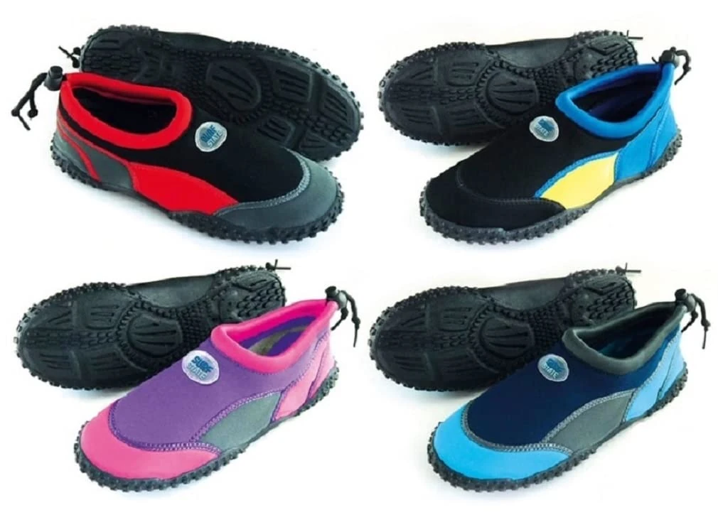 Surf State Toggle Beach Shoes, Wetsuit Water Shoes, Aqua Shoes Foot Protection (Navy, Numeric_2)