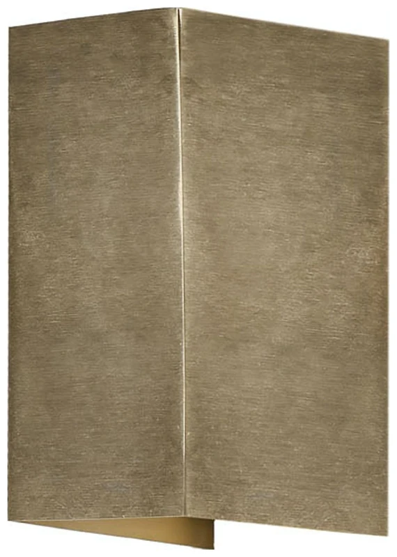 Konstsmide 7940-800 : Cremona Wall Brass 2x3 W LED