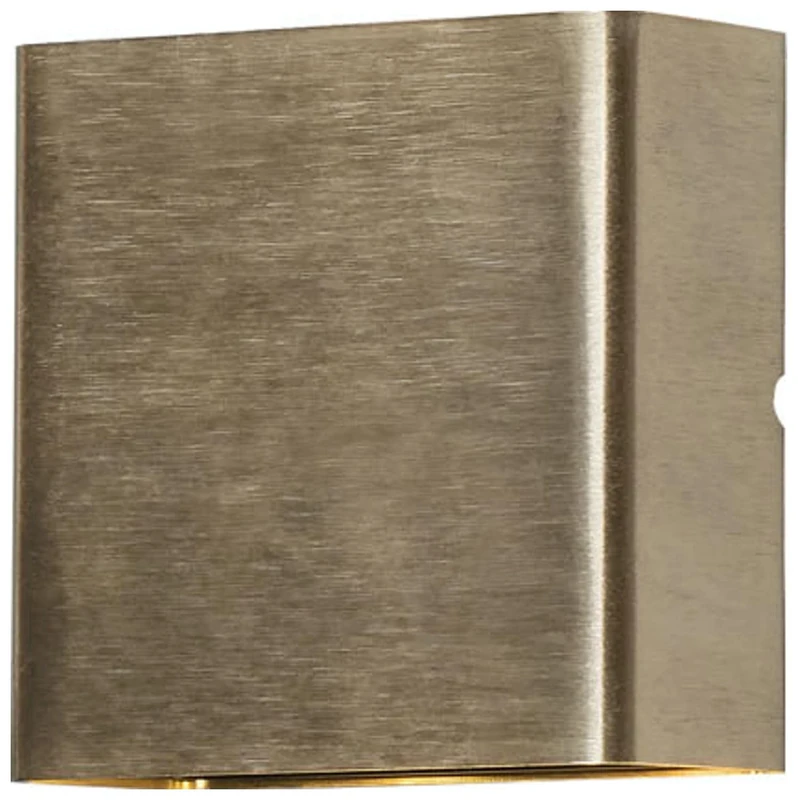 Konstsmide 7891-800 : Chieri Wall 2x 2 LED Brass