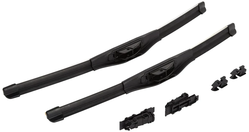 K&N EDGE Wiper Blades: All Weather Performance, Superior Windshield Contact, Streak-Free Wipe Technology: 22" + 20" (Pack of 2)