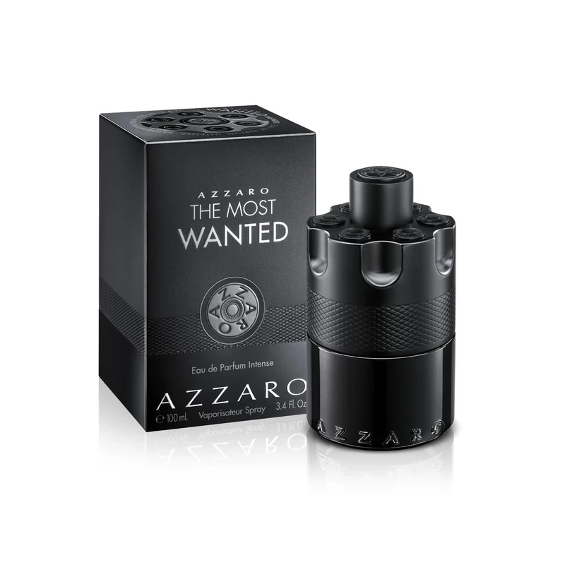 Azzaro The Most Wanted Eau de Parfum Intense, Woody & Seductive Men's Cologne, Ambery & Spicy Fragrance for Date Night, Lasting Wear, Luxury Perfume for Men, 100ml