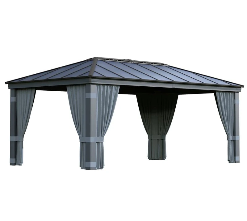 Palram Canopia Dallas 6100 Garden Gazebo Curtain Set