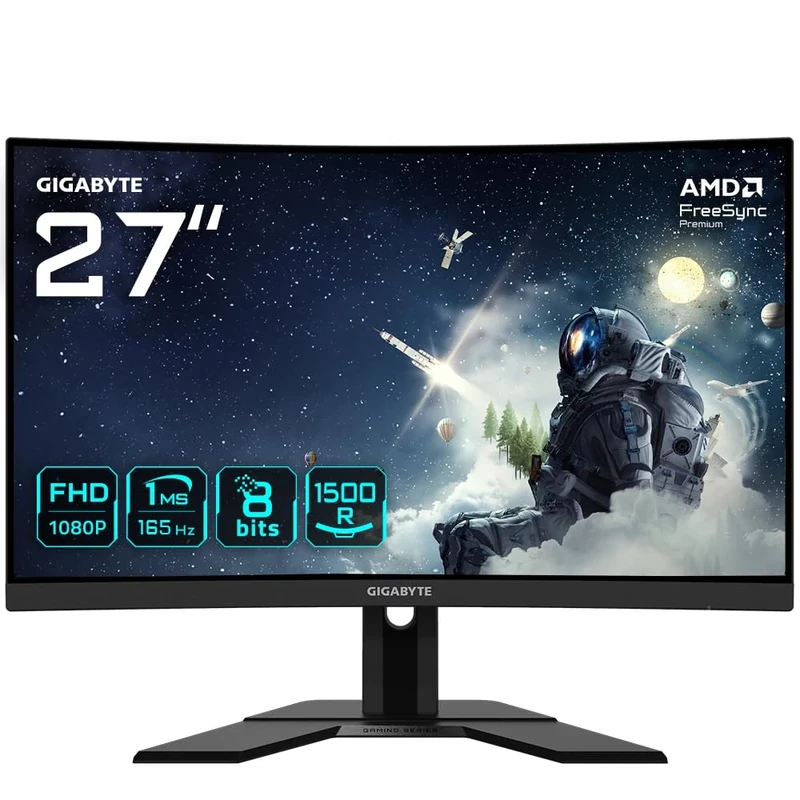 Gigabyte G27FC A EK 27" Monitor - 1080p 165Hz 1ms FreeSync