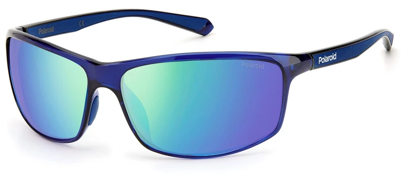 Polarois Sport Pld 7036/s PJP/5Z BLUE Sunglasses Unisex Polycarbonate, Standard, 63