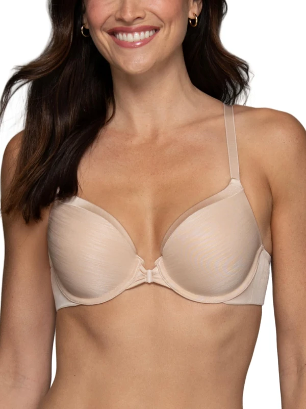 Vanity Fair Women's Illumination Full Coverage Front Close Bra, Rose Beige, 34B