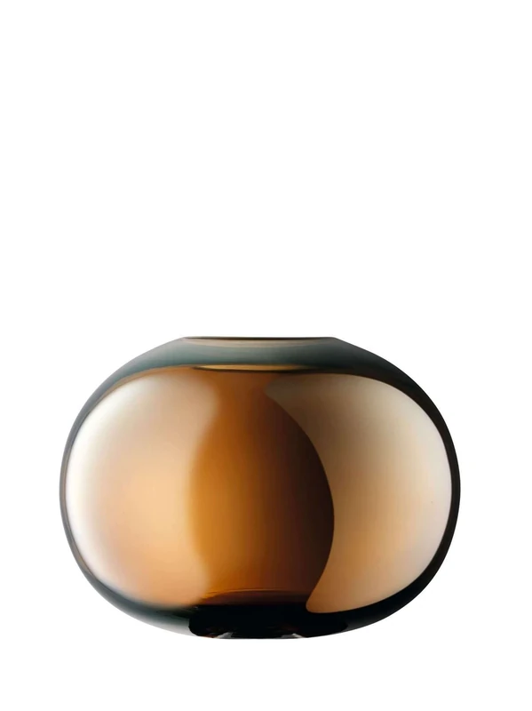 LSA International Epoque Vase H18cm, Amber/Orange, One Size, (G1663-18-141)