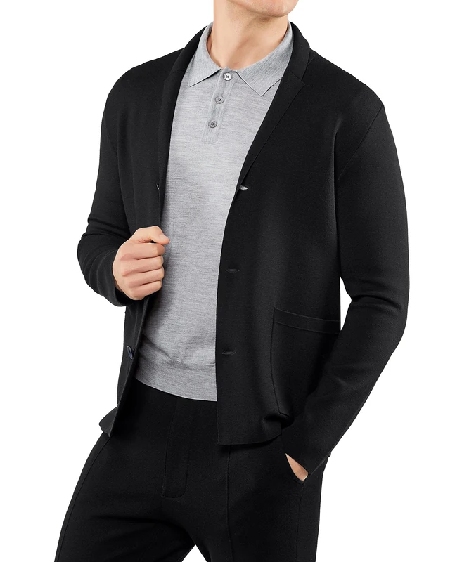 FALKE Sports Classic Jacket Light Greymel 48