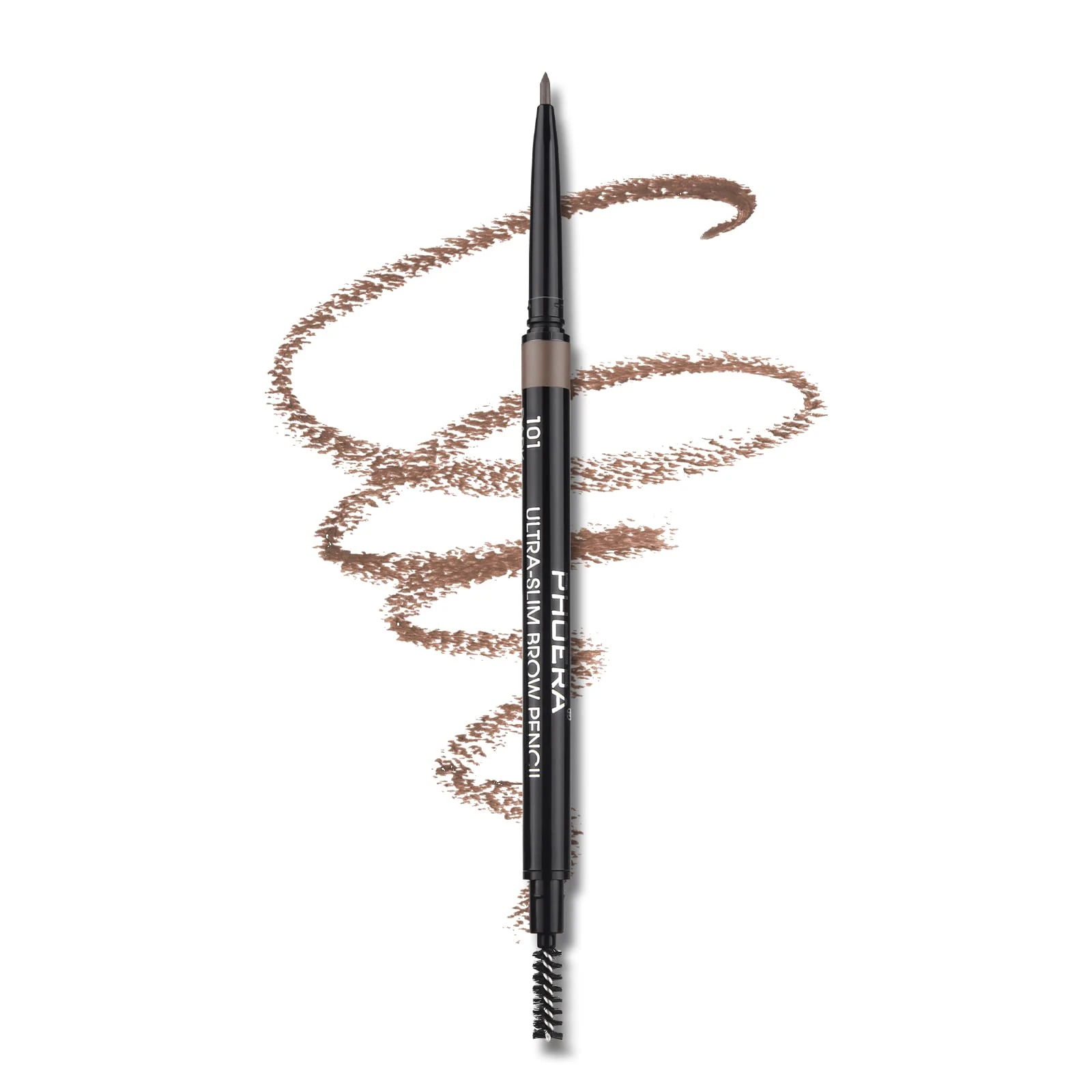 Eyebrow Pencil Natural Look,Black Eyebrow Pencil Easy To Use,Brow Pencil Long-Lasting,Waterproof Precise Application,Vegan & Cruelty-Free 0.08g (101#Taupe)