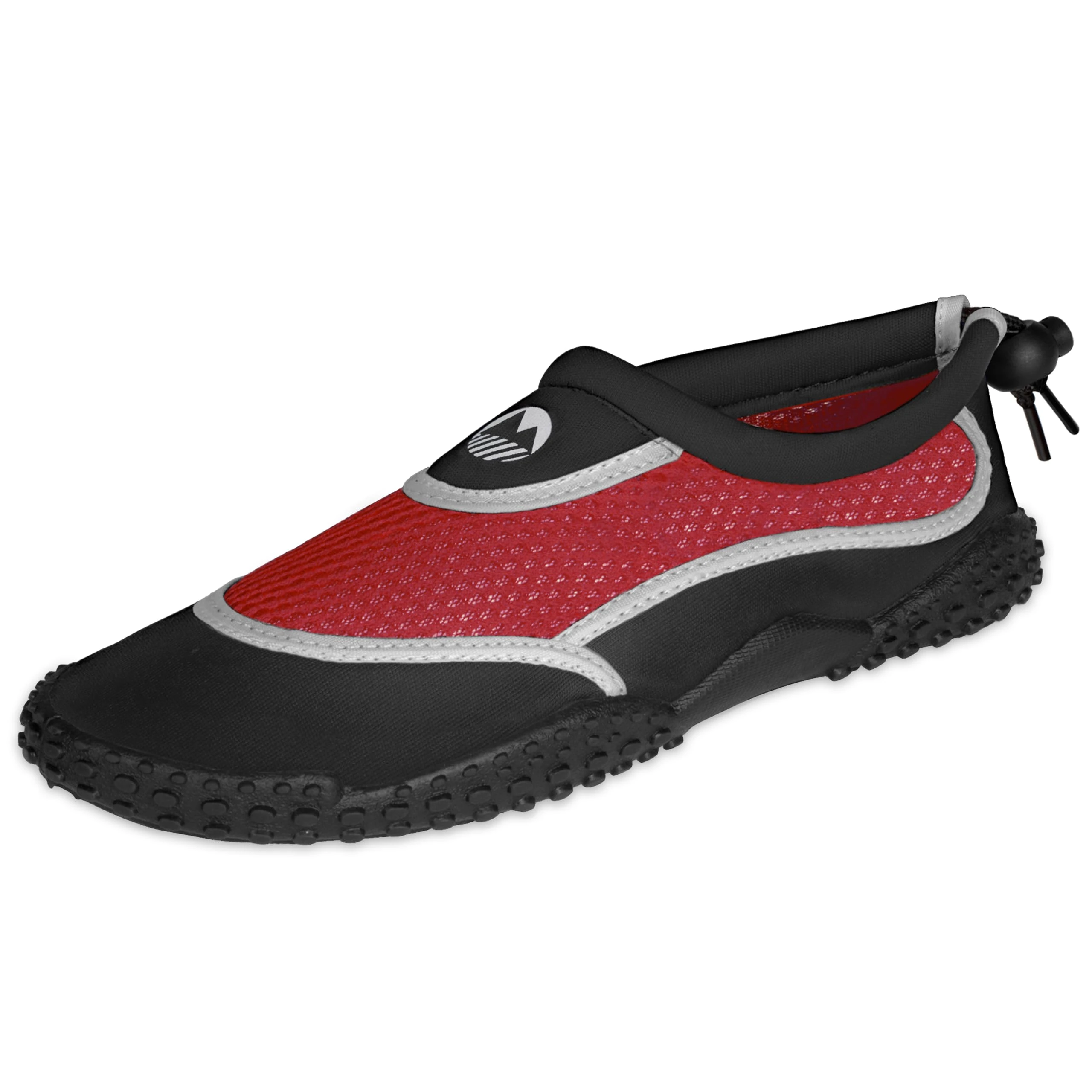 Lakeland Active Men’s Eden Water Shoes - Adjustable, Quick Drying & Breathable for Beach and Swimming Black Red