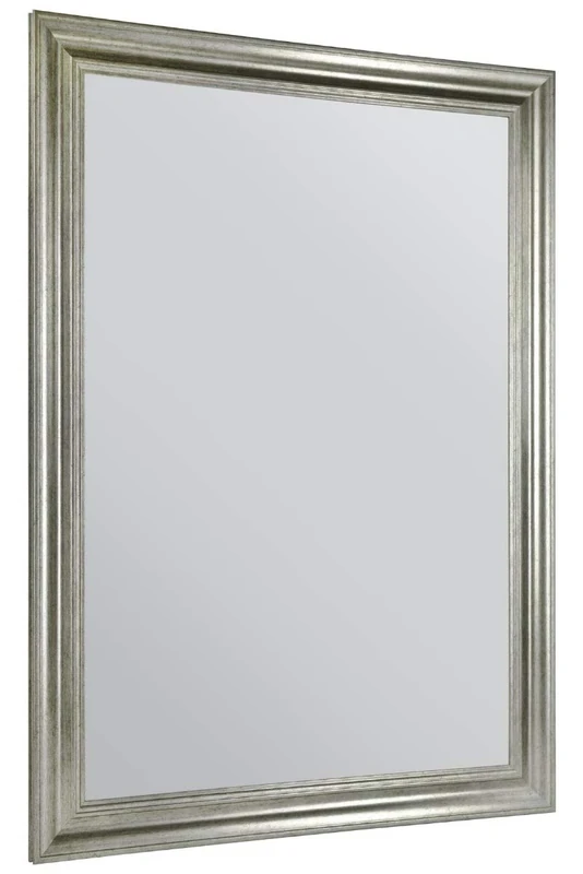 MirrorOutlet Antique Silver Extra Large Wall hanging Mirror. Rectangular for Lounge, Dining Room, Bedroom, Bathroom and more - UK's Largest Stockist. 103cm X 73cm, LG530