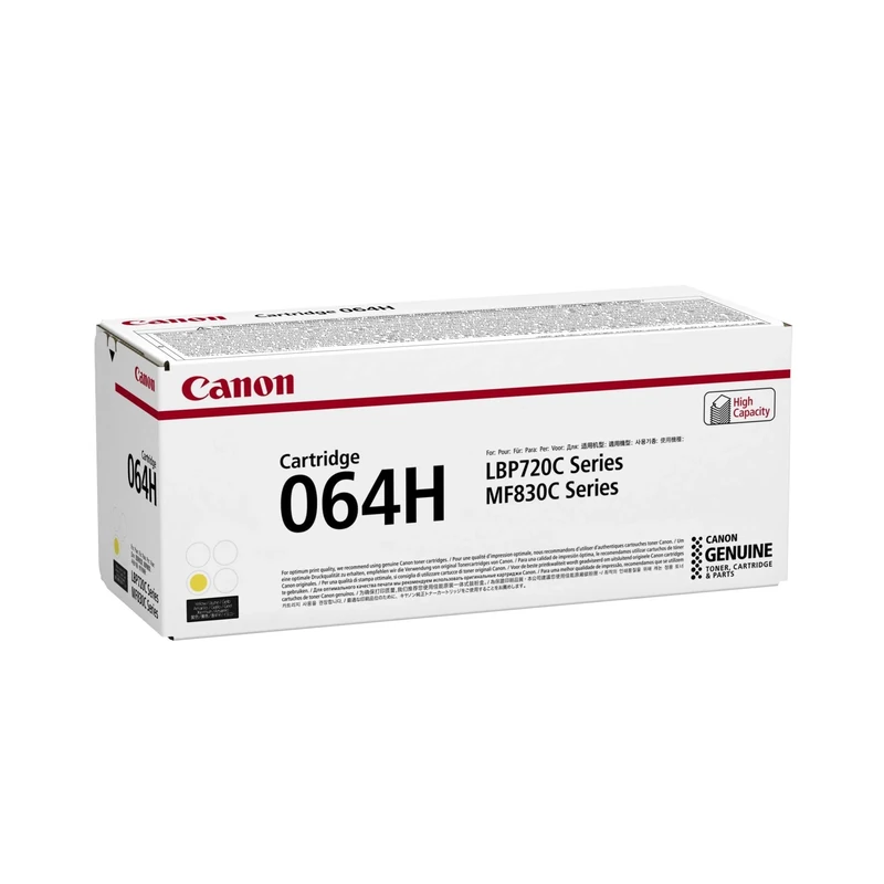 Canon 064H - Yellow - original - toner cartridge - for i-SENSYS LBP722Cdw, MF832Cdw