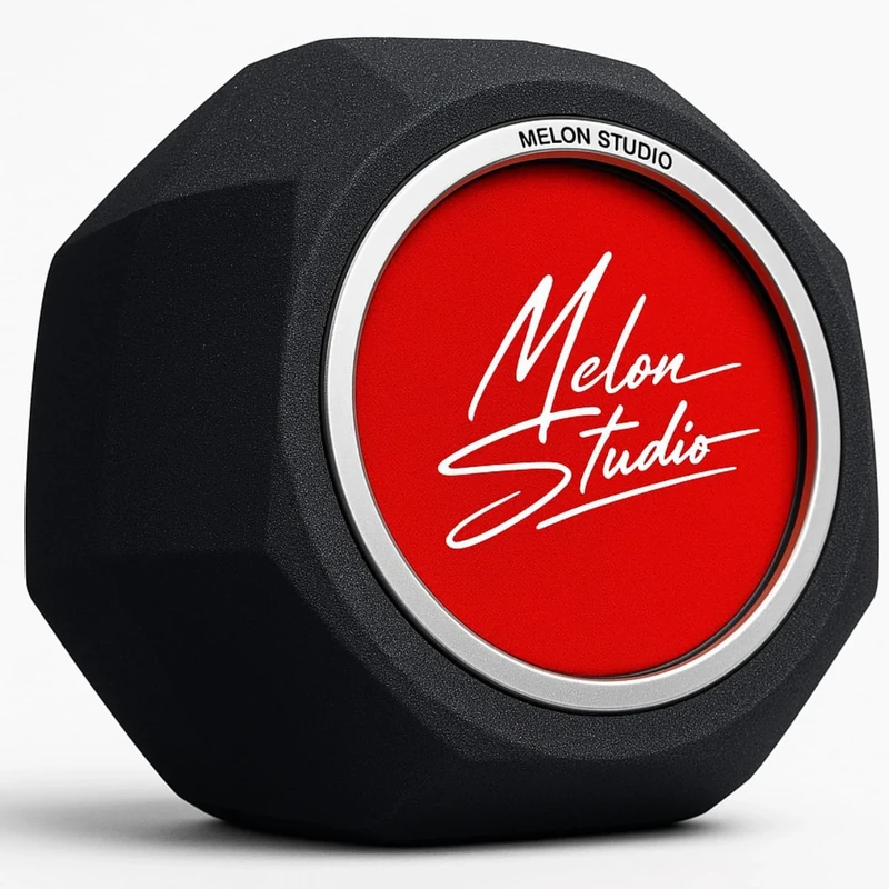 Melon Studio Microphone windscreen Pop Filter for Mic, Vocal Isolation Booth Portable Equipment, Shield Acoustic Recording Filter and Noise, Reflection reducing soundproof Cover Foam