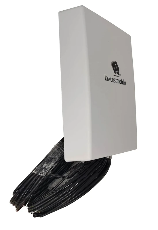 LowcostMobile PAN5G-MIMO-2021 2x5m Antenna 4G 5G Directional SMA Cable ALSR200 for Huawei, ASUS, TP Link, Netgear and +