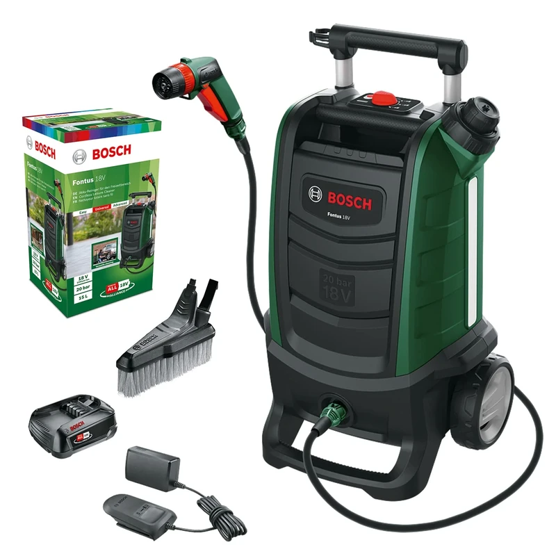 Bosch Fontus Battery Outdoor Cleaner 18 V (1 Battery, 18 Volt System, in Box)