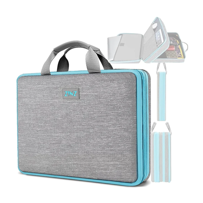 ZINZ Expandable Laptop Case 15.6 Inch Sleeve, Protective Carrying Case Compatible with MacBook Neo 16", MacBook Pro 16"/15.4", Dell XPS 16" and Most 15" 15.6" 16" Notebook，G01Y01 - Image 1