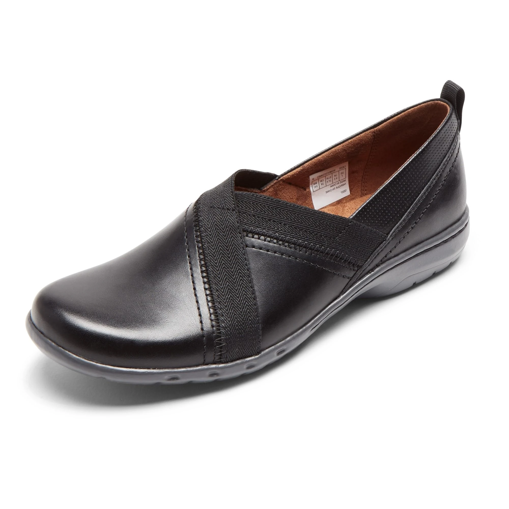 Cobb Hill Women's Penfield Envelope Ballet Flat, Black, 9 UK