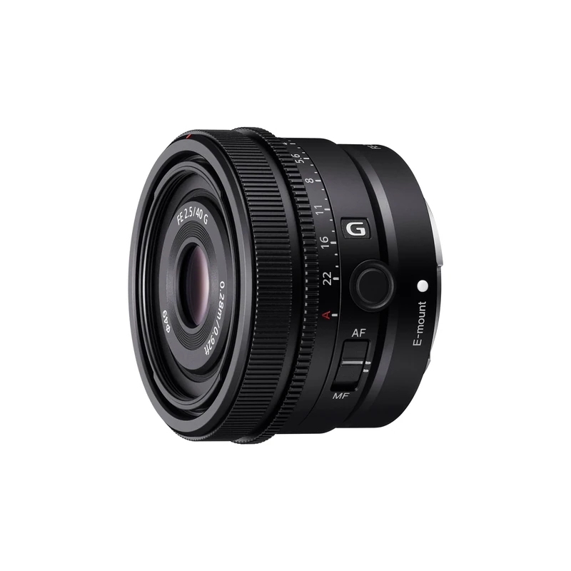 Sony FE 40mm f/2.5 G Full-Frame Prime Lens – Ideal for Street, Portrait, and Everyday Creative Photography