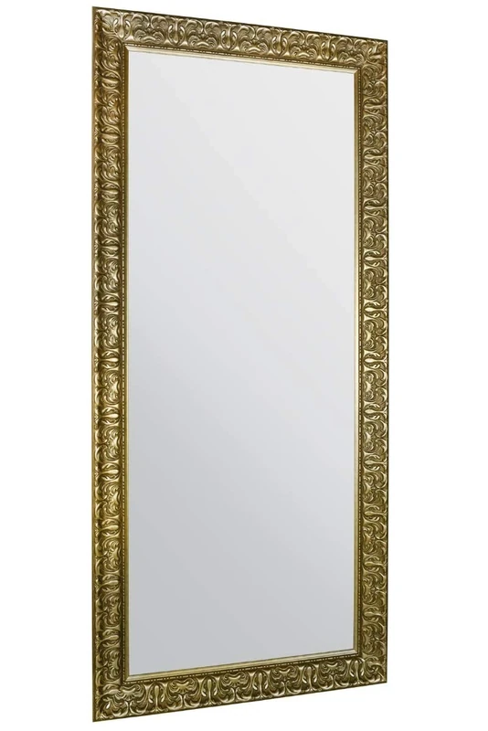 MirrorOutlet Silver Antique Style Leaner/Wall hanging Mirror. Rectangular for Lounge,UK's Largest Stockist. 169cm X 76cm, LG534A,169 x 76,Extra Large
