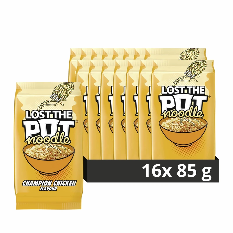 Pot Noodle Champion Chicken Lost The Pot Noodle low in saturated fat instant noodles Instant Noodle 16x 85 g