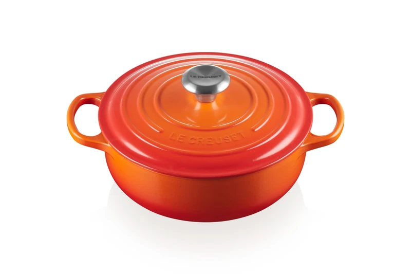 Le Creuset Enameled Cast Iron Signature Sauteuse Oven, 3.5 qt., Flame