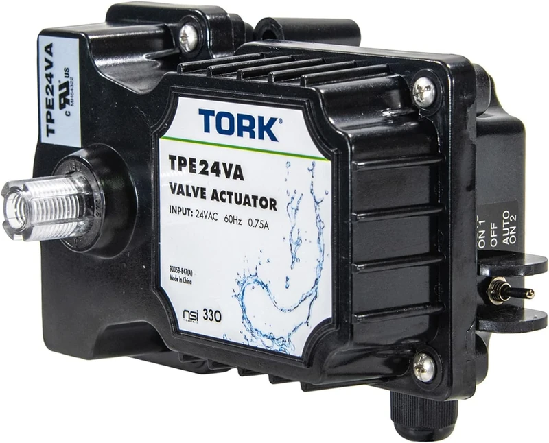 NSI TPE24VA Valve Actuator, Black