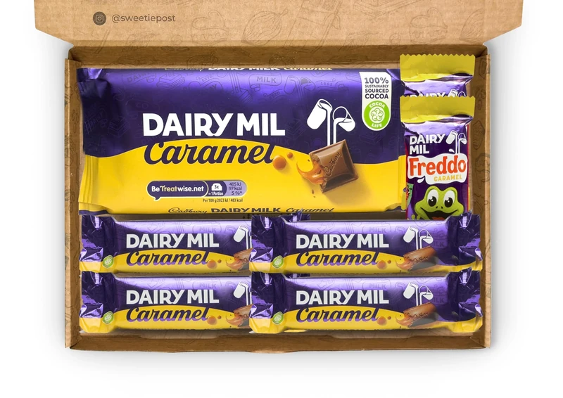 Caramel Chocolate Gift Box | Chocolate Gift | Chocolate Present | Letterbox Gift