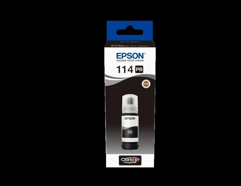 EPSON - 114 EcoTank Photo Black Ink Bottle, 70ml