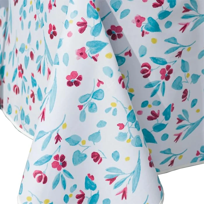 Nydel Ariette Waterproof Cotton Tablecloth Rectangle: 160 x 200 cm