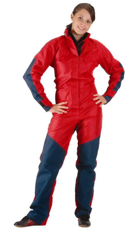 ALP DESIGN Bitex Caving Suit Unisex - Adult, unisex_adult, 30550, red/blue, 50