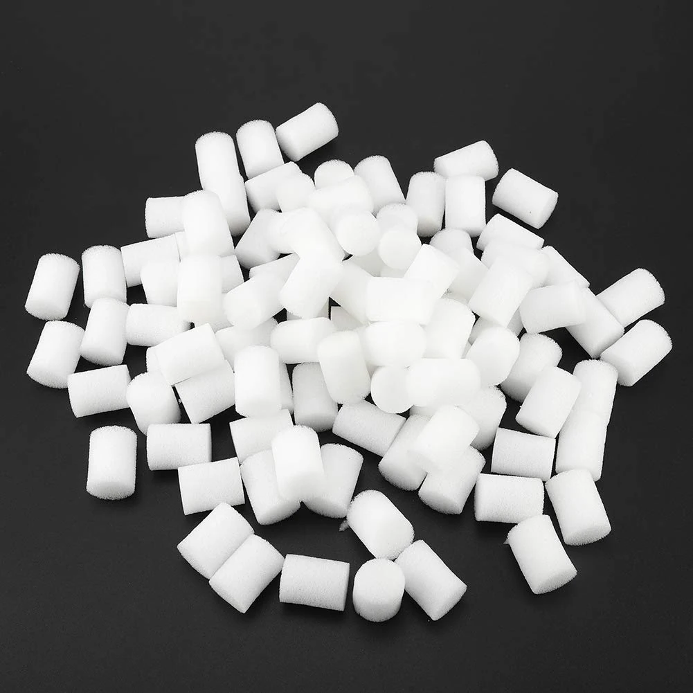 100 Pcs Hydroponic Sponge Planting Gardening Tool Seedling Sponges Greenhouse