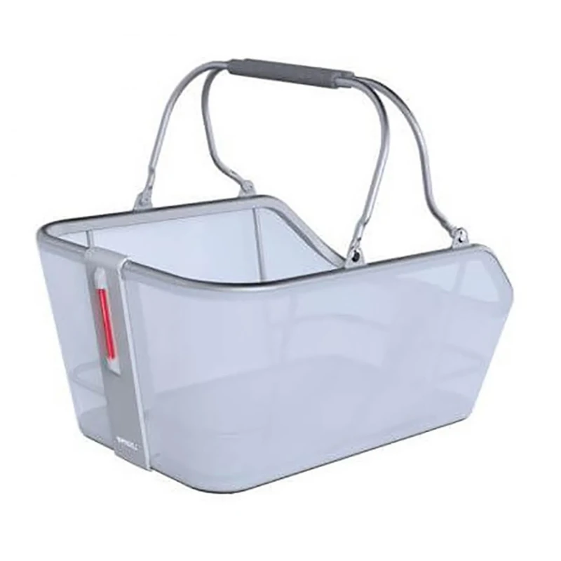 Basil B.V. 2128017660 Rear Wheel Basket Grey One Size