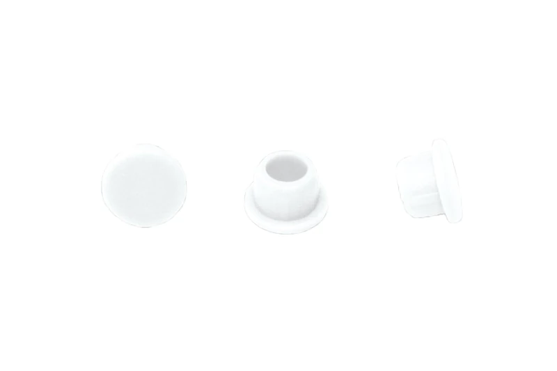 LAMELLO 90° Hole Cover Box 500 Decorative White RAL 9010