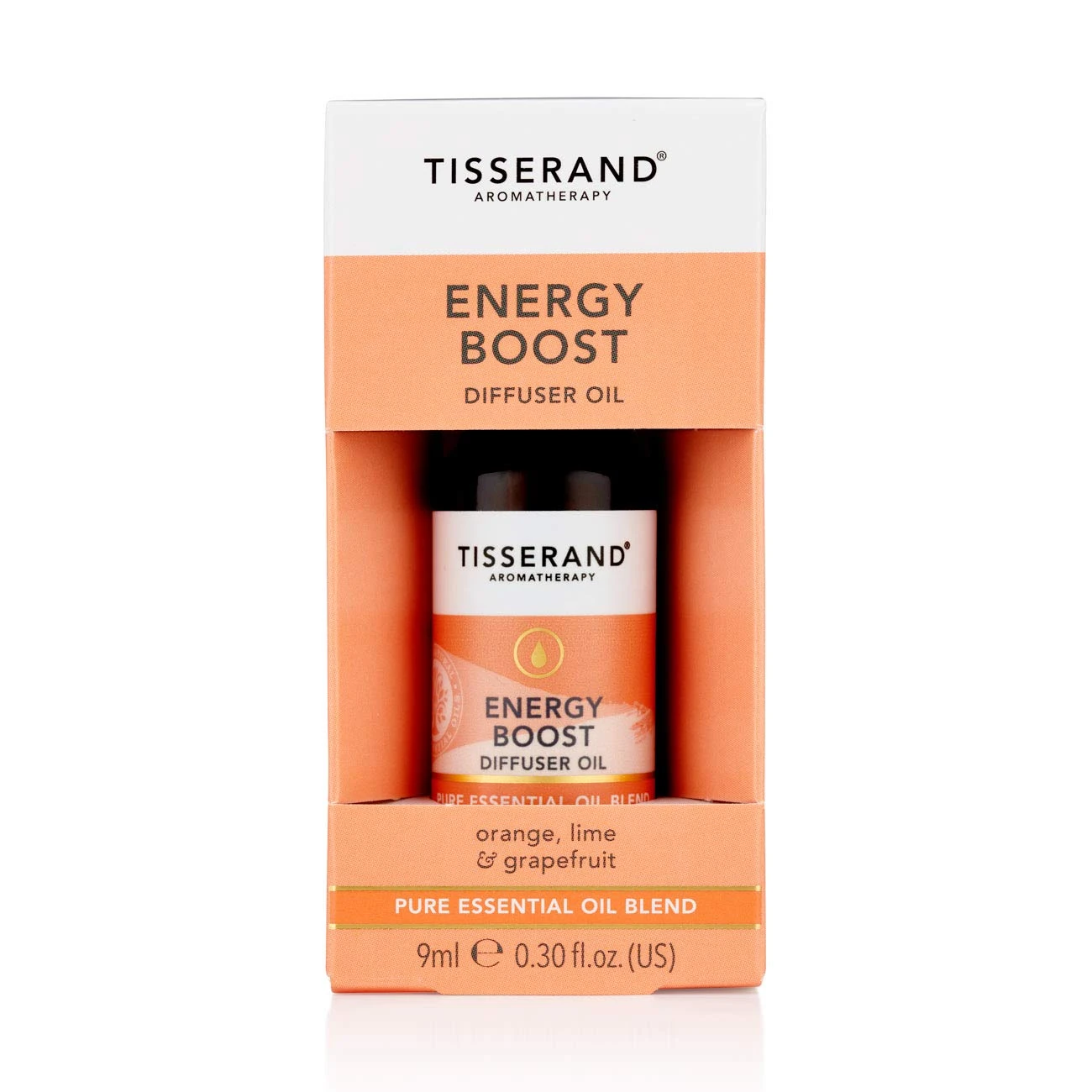 Tisserand Aromatherapy - Energy Boost - Aromatherapy Diffuser Oil - Orange, Lime and Grapefruit Essential Oil - 100% Natural Pure Essential Oils - 9ml
