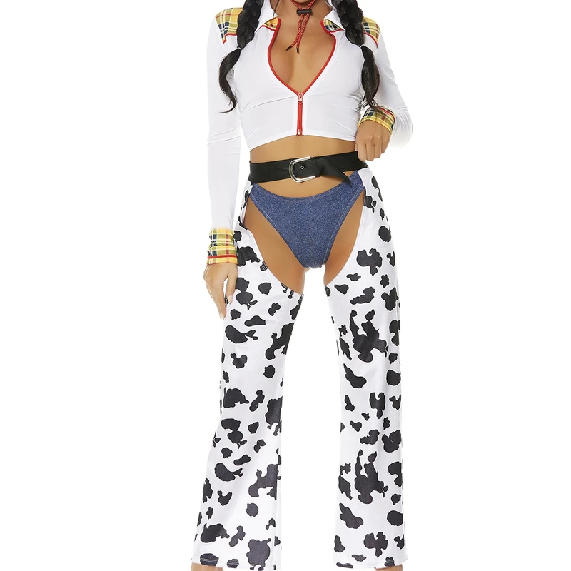 Forplay Women's Keep It Light Sexy Cowgirl Costume Adult Sized, Multicolor, M/L - Image 1