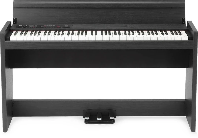 Korg LP-380U - Digital Piano with Stand - Rosewood Grain Black Finish