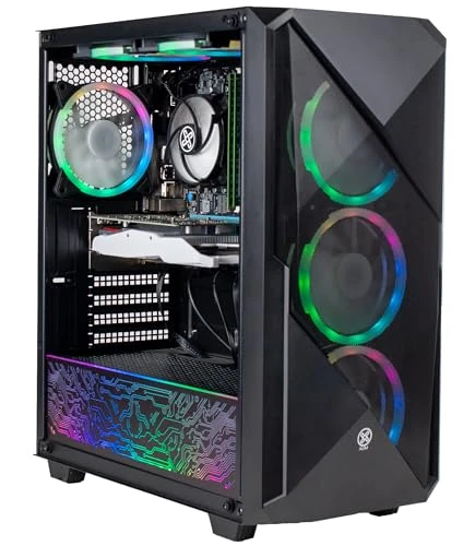 XUM Legend Gaming PC: Intel Core i7-3770, GTX 1050Ti 4GB, 16GB RAM, 256GB NVMe SSD, 1TB HDD, 500W PSU, aRGB, WiFi, Windows 10