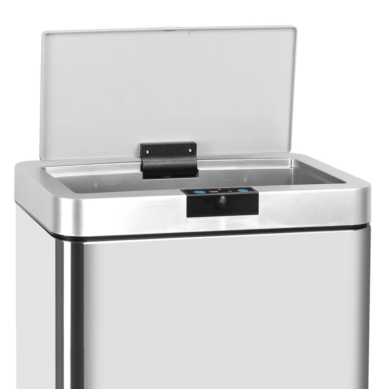 KITCHEN MOVE DAYTONA 60L Automatic Rectangular Bin Lid Chrome